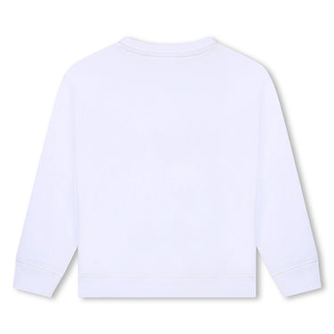 Sudadera HUGO blanca para niños y adolescentes